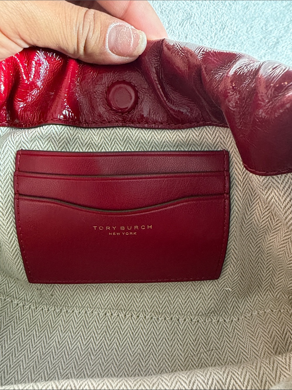 Tory Burch Small Red Purse Brand New - Picture 3 of 13